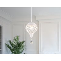 Подвесная люстра Ambrella light Traditional TR8441 WH (белый)