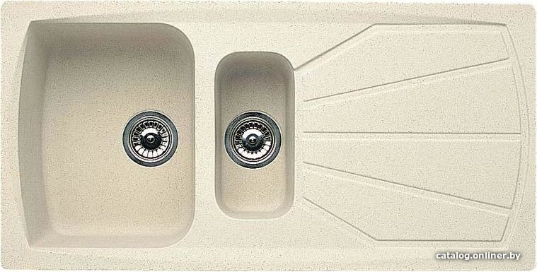 Кухонная мойка Elleci Living 475 Bianco Antico 62