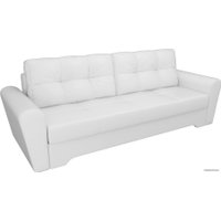 Диван Лига диванов Амстердам 105044 (экокожа, белый)