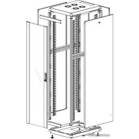Шкаф телекоммуникационный Lande DYNAmic Basic LN-DB42U6080-BL-F 19" 42U
