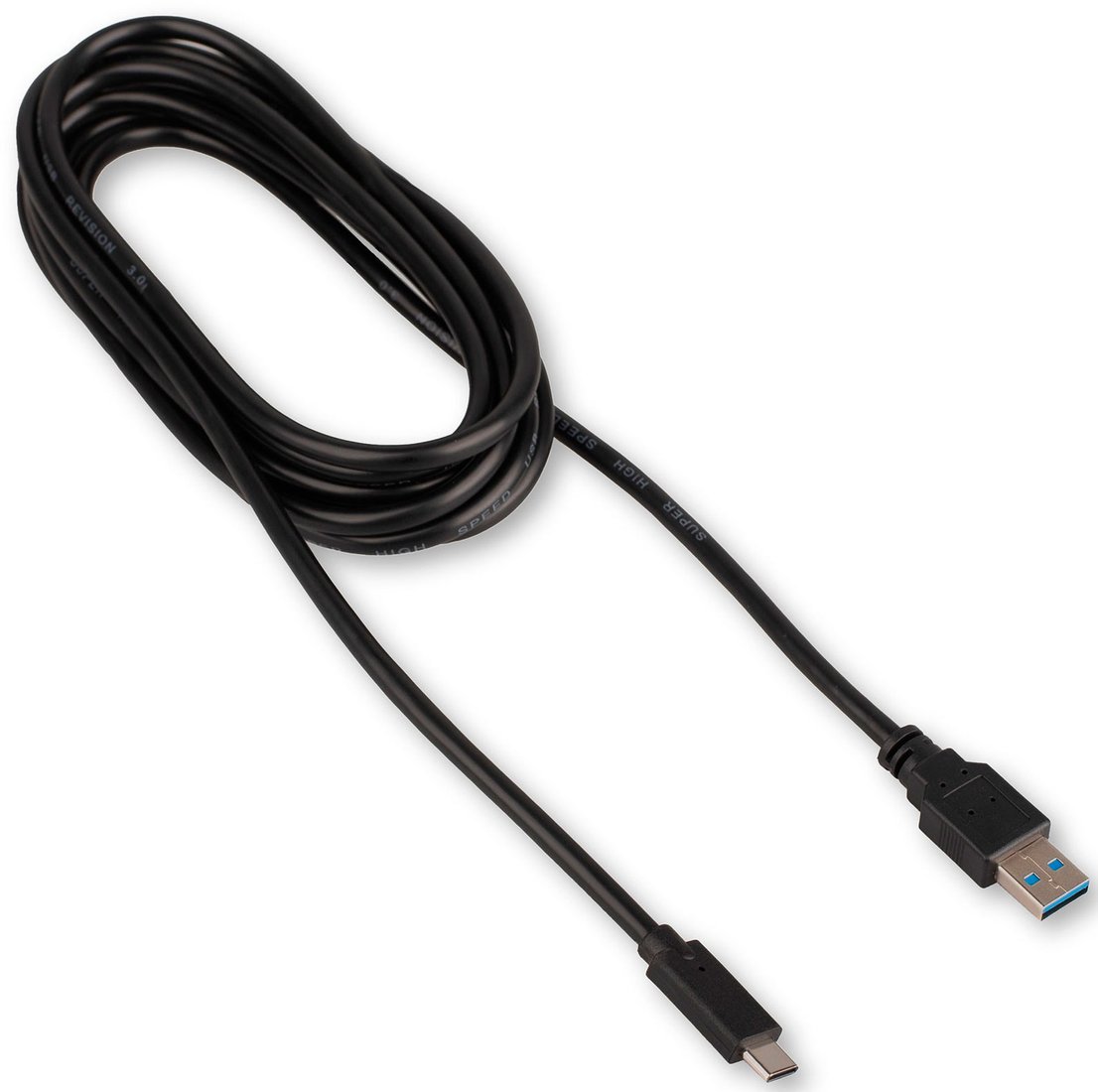 Кабель Cablexpert CCP-USB3-AMCM-3M USB Tape-A - USB Type-C (3 м, черный)