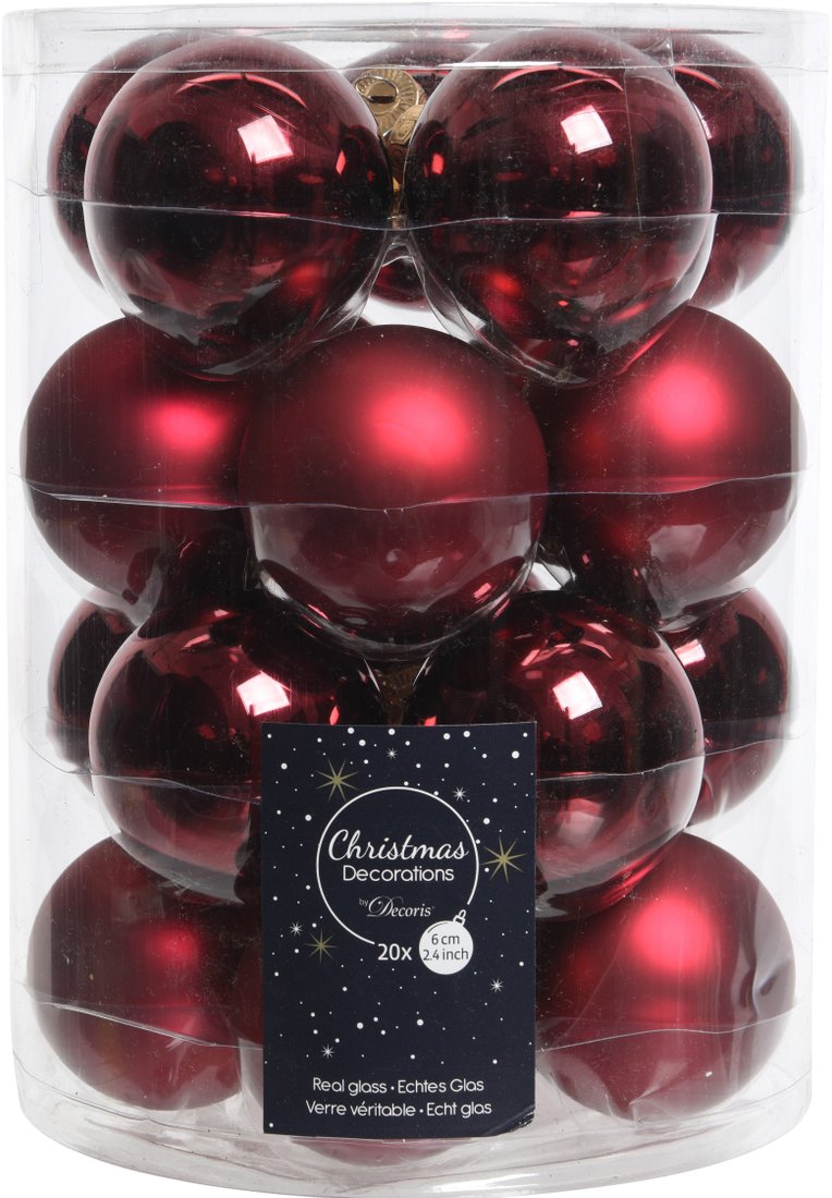 

Елочная игрушка Albero Di Natale 6 см 140278 (темно-рубиновый)