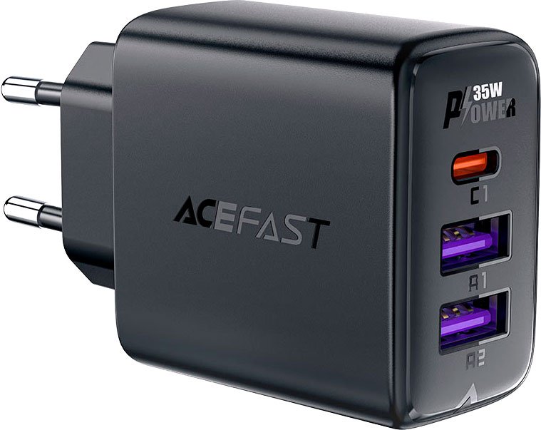 

Сетевое зарядное AceFast A57 (черный)