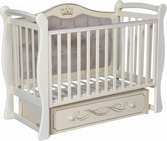 

Классическая детская кроватка Ray Elizabeth Premium 1 (слоновая кость)