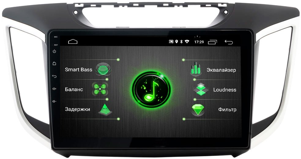 

USB-магнитола Incar DTA-2410 для HYUNDAI Creta 2016+