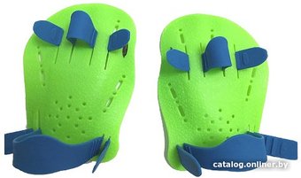 Лопатки для плавания Sabria Sport DP-03 (салатовый)