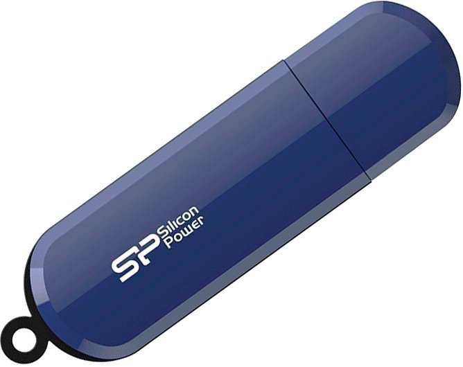 

USB Flash Silicon-Power LuxMini 320 16GB (темно-синий)