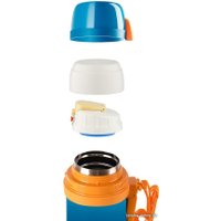 Термос для еды THERMOS FDH-2005 2л (голубой/оранжевый)