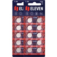 Батарейка Eleven LR44 алкалиновые ВС10 (2x10 шт)