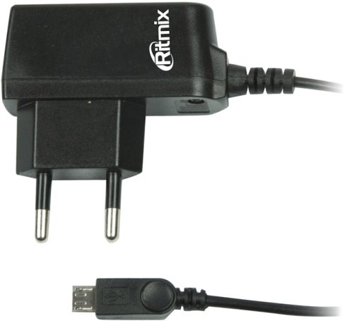 

Сетевое зарядное Ritmix RM-110 (черный)