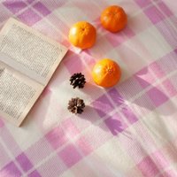 Плед Casa Conforte London 130x170 6155161 (сиреневый/розовый)