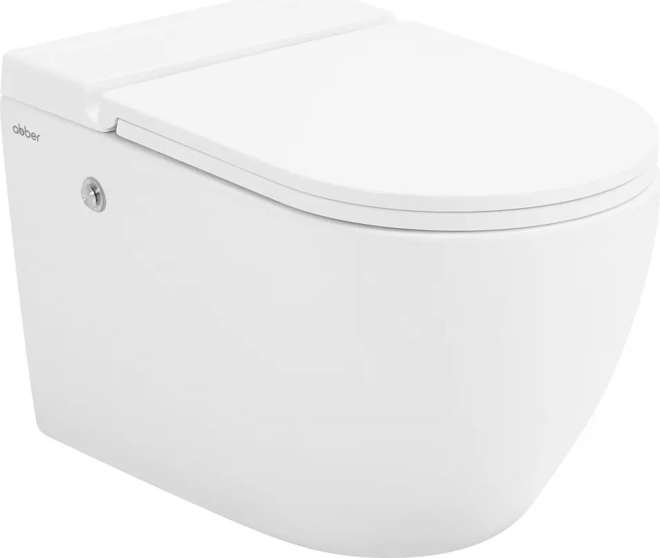 

Унитаз подвесной Abber Bequem AC1108P (белый)