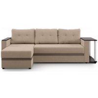 Диван Mio Tesoro Атланта 110 (Savana Camel/Ecostile Chocolate)