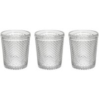 Набор стаканов для воды и напитков Tognana Glass Diamante N3585U15895 (3 шт, прозрачный)