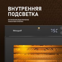 Сушилка для овощей и фруктов Weissgauff WDH 110 Digital Dry Pro