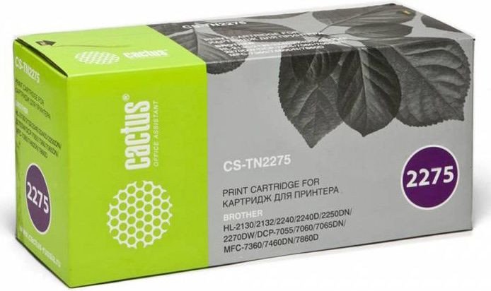 

Картридж CACTUS CS-TN2275S (аналог Brother TN2275S)