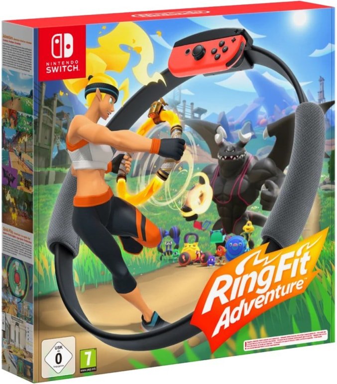 

Ring Fit Adventure + Ring-Con для Nintendo Switch