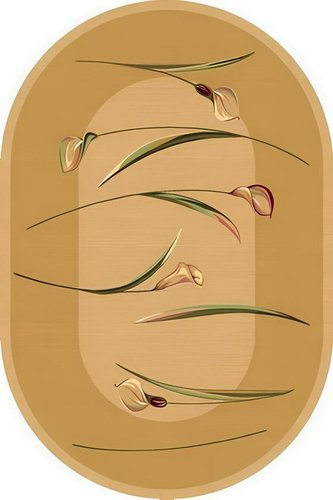 Ковер для жилой комнаты Moldabela Premiera Овал 478 2 602 (2.9x3.9)