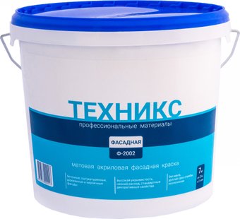 Краска Техникс Фасад Ф-2002 P 7 кг (белый)
