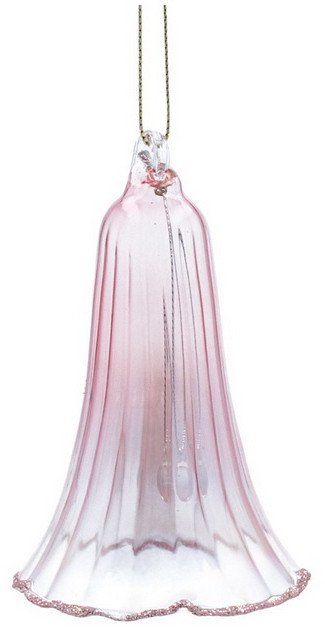

Елочная игрушка Gisela Graham Pink Hydrangea Колокольчик 1635 (розовый)