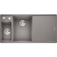 Кухонная мойка Blanco Axia III 6 S-F (разделочная доска из стекла, алюметаллик) 524671