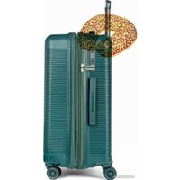 Чемодан-спиннер Mironpan 91303 76 см (темно-зеленый)