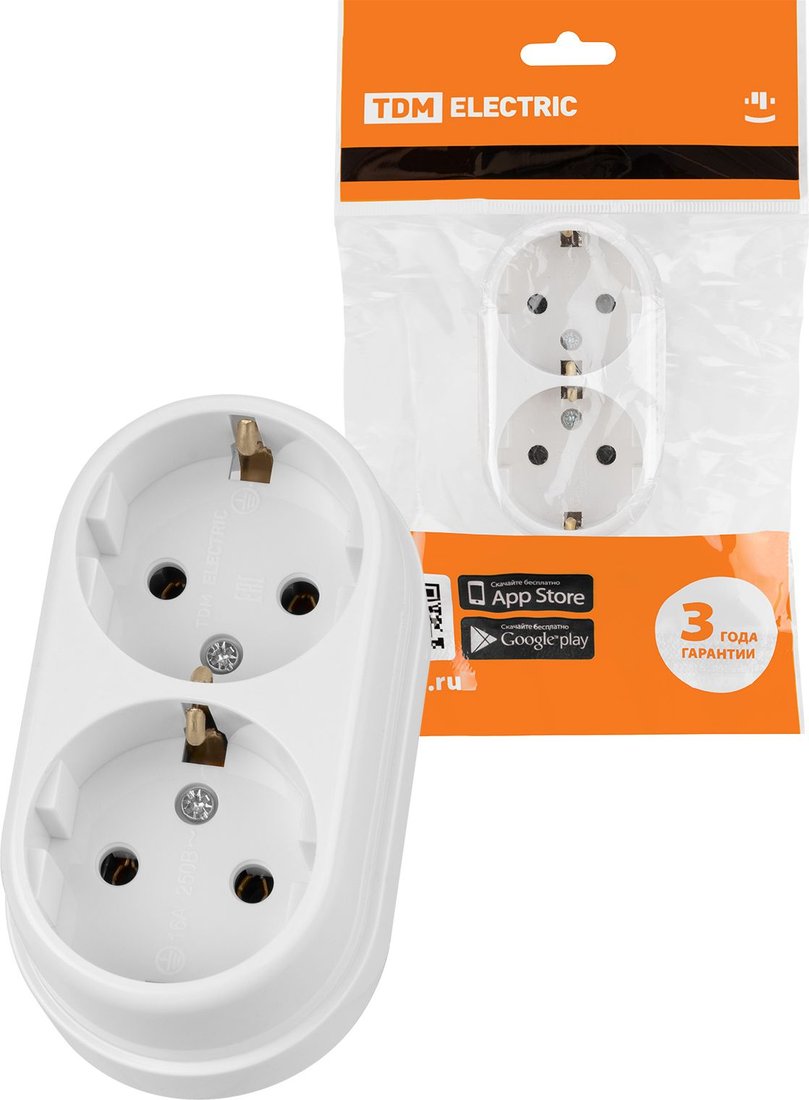 

Розетка TDM Electric Ретро SQ1806-0531 (белый)