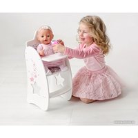 Стульчик для кукол Leader Toys Diamond Star для кормления 73319 (белый)