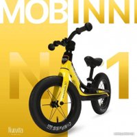 Беговел Nuovita Mobinni N1 (черный/желтый)