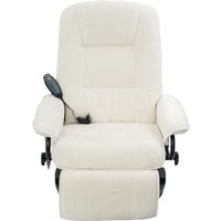 Массажное кресло Calviano 21 (бежевый плюш)