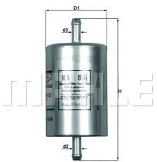 

Топливный фильтр Mahle Knecht KL86