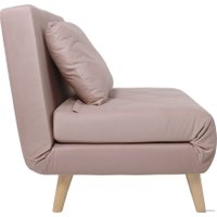 Диван DiArt Элли 100 (велюр, пыльная роза Велютто люкс 37 /бук)
