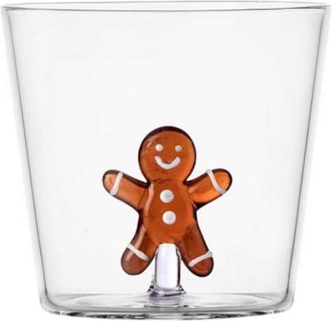 

Стакан для воды и напитков Ichendorf Milano Schiaccianoci 0935209552 (мистер пряничный человечек)