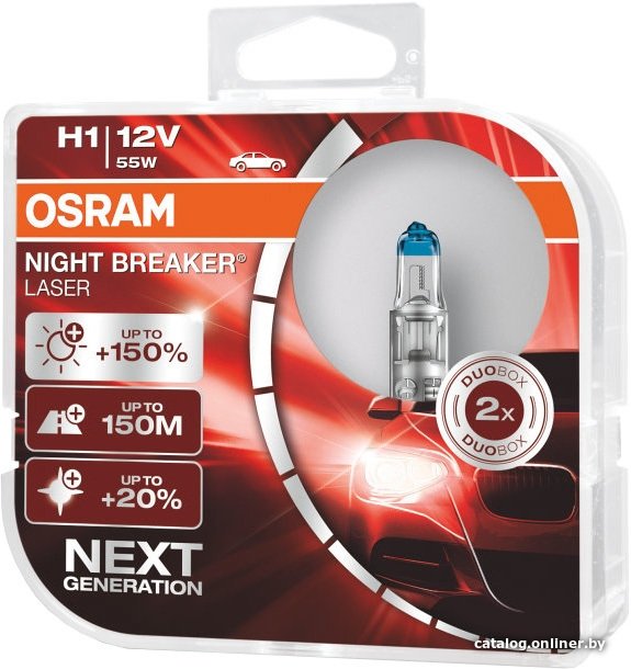 

Галогенная лампа Osram H1 64150NL-HCB 2шт