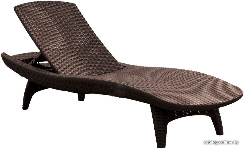 Шезлонг Keter Pacific Sun (коричневый)