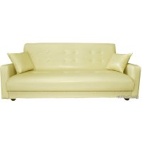 Диван Луховицкая Мебельная Фабрика Аккорд пружинный 140 (бежевый)