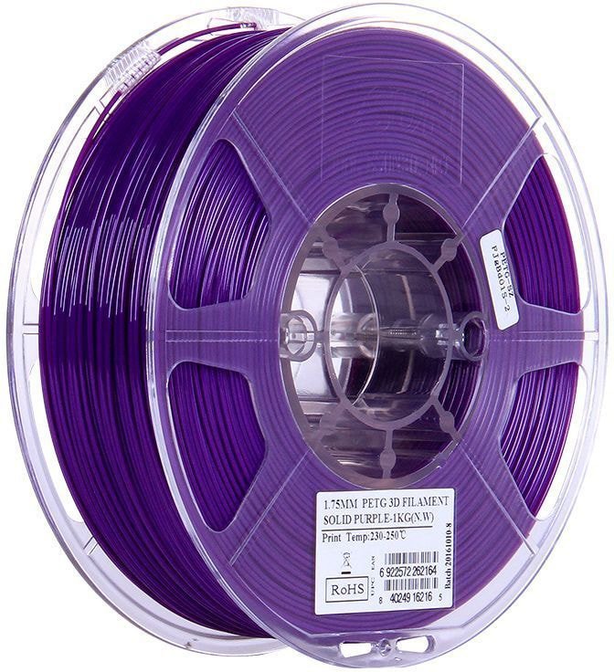 

Пластик eSUN PET-G 1.75 мм 1000 г (фиолетовый непрозрачный)