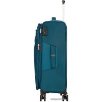 Чемодан-спиннер American Tourister Crosstrack Navy/Orange 67 см