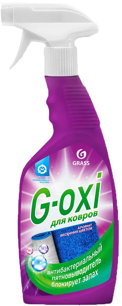 

Средство для ковровых покрытий Grass G-oxi пятновыводитель Аромат весенних цветов 600 мл