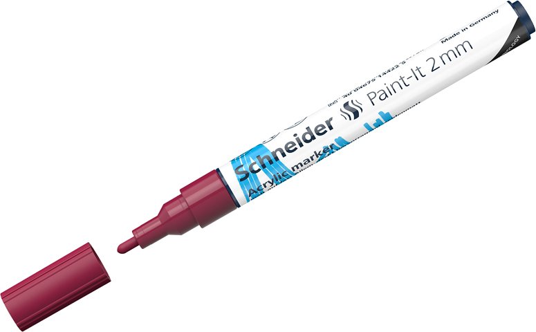 

Маркер художественный Schneider Paint-It 310 120161 (бордовый)
