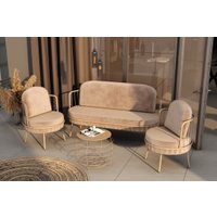 Диван Sheffilton SHT-SF8 (латте/кофейный)