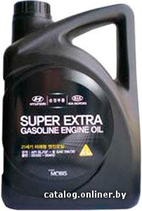 Моторное масло Hyundai/KIA Super Extra Gasoline SL/GF-3 5W30 4л