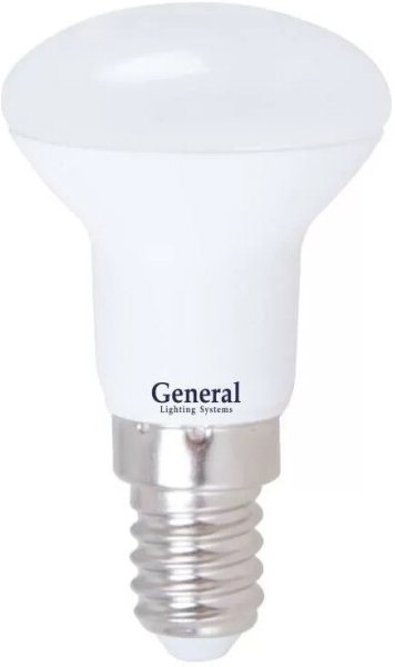 

Светодиодная лампочка General Lighting GLDEN-R50-B-5-230-E14-4000 660164