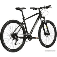 Велосипед Kross Hexagon 5.0 29 XL/20" 2024 (черный/серебристый глянцевый)