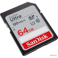 Карта памяти SanDisk Ultra SDXC SDSDUN4-064G-GN6IN 64GB