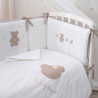 Детский комплект постельного белья Perina Teddy love ТЛ2.140-01.12 (2 предмета, песочный)