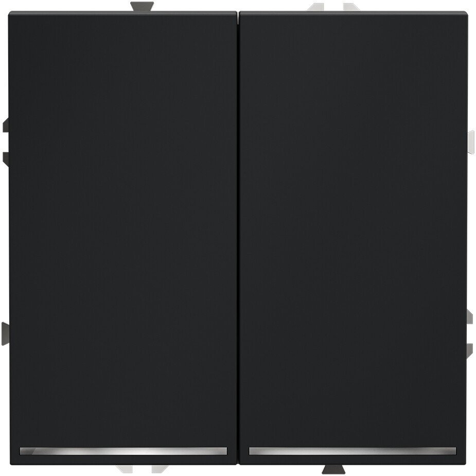 Выключатель проходной Voltum S70 VLS020407 (графит)