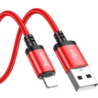 Кабель Hoco X89 USB Type-A - Lightning (1 м, красный)