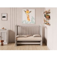 Классическая детская кроватка Incanto Pali универсальная KR-0052/4-А (серый)