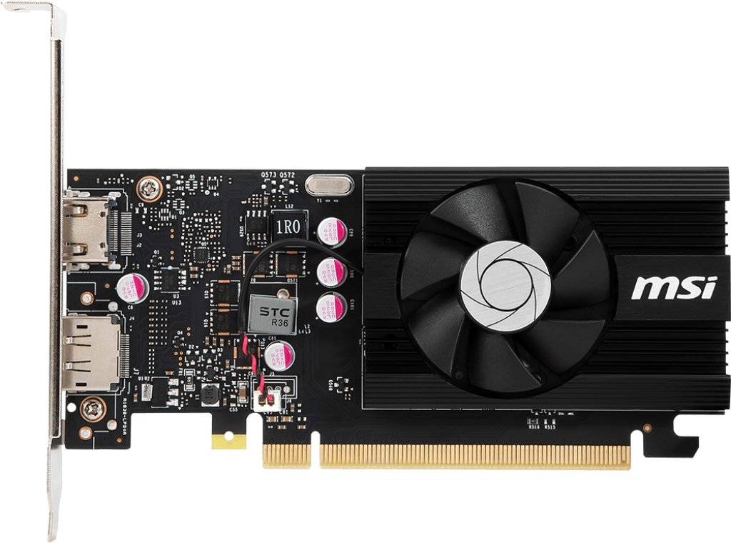 

Видеокарта MSI GeForce GT 1030 OC LP 2GB DDR4